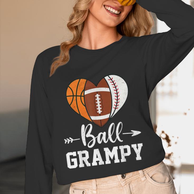 Ball Grampy Basketball Football Baseball Player Unisex Long Sleeve T-Shirt