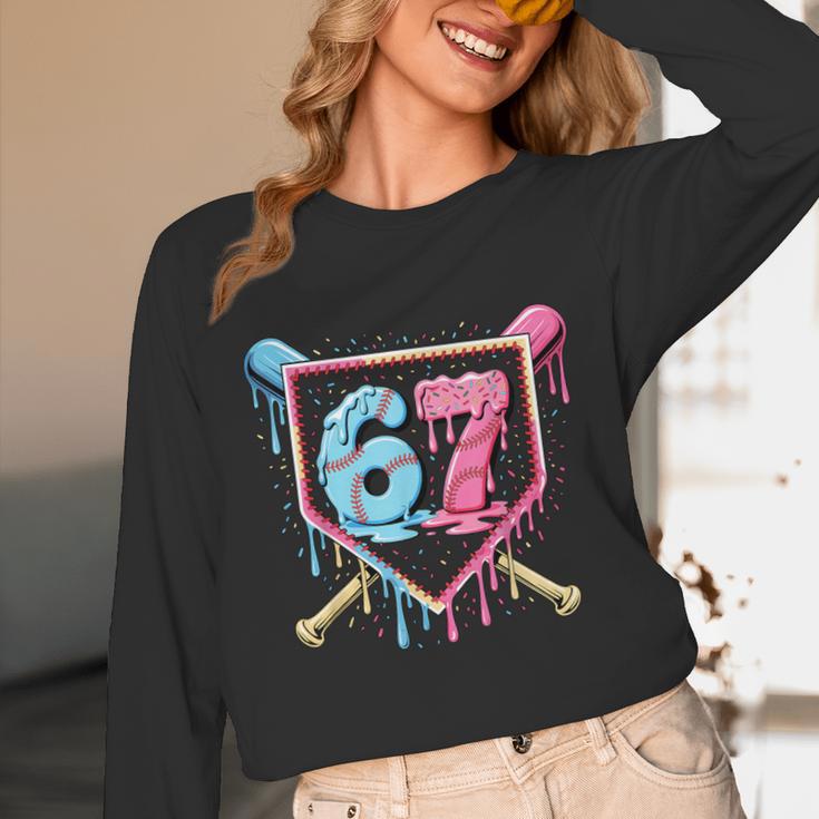 Baseball 67 Ice Cream Drip Six Seven Meme Boy Girl Kid Unisex Long Sleeve T-Shirt Baseball 67 Ice Cream Drip Six Seven Meme Boy Girl Kid Unisex Long Sleeve T-Shirt