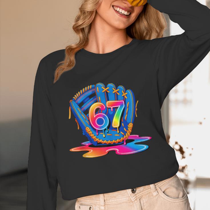 Baseball Drip Ice Cream 67 Lifestyle 101 Unisex Long Sleeve T-Shirt Baseball Drip Ice Cream 67 Lifestyle 101 Unisex Long Sleeve T-Shirt