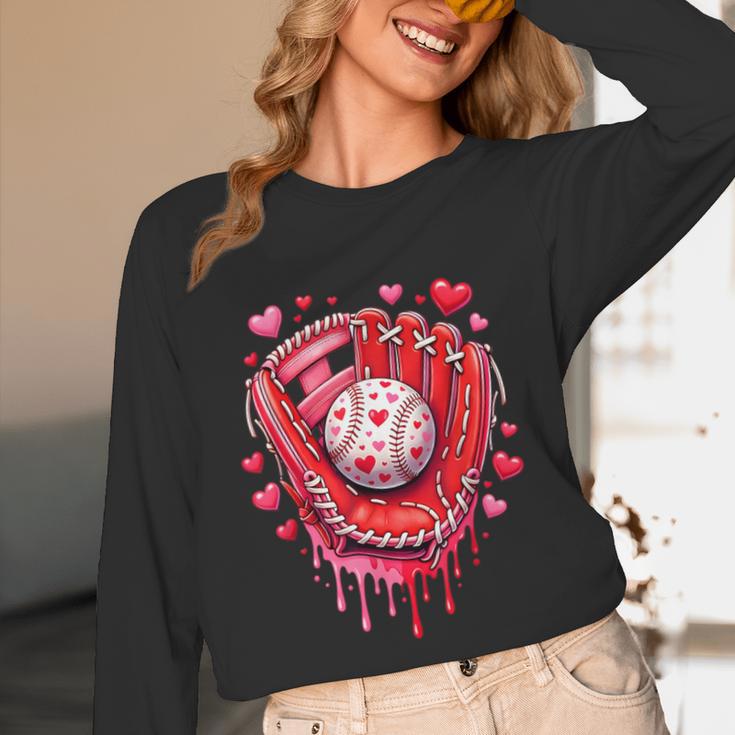 Baseball Drip Ice Cream Sprinkles Valentines Day Baseball Unisex Long Sleeve T-Shirt Baseball Drip Ice Cream Sprinkles Valentines Day Baseball Unisex Long Sleeve T-Shirt