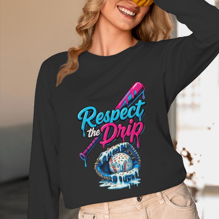 Baseball Drip Ice Cream Sprinkles Youth Boys Baseball Glove Unisex Long Sleeve T-Shirt Baseball Drip Ice Cream Sprinkles Youth Boys Baseball Glove Unisex Long Sleeve T-Shirt