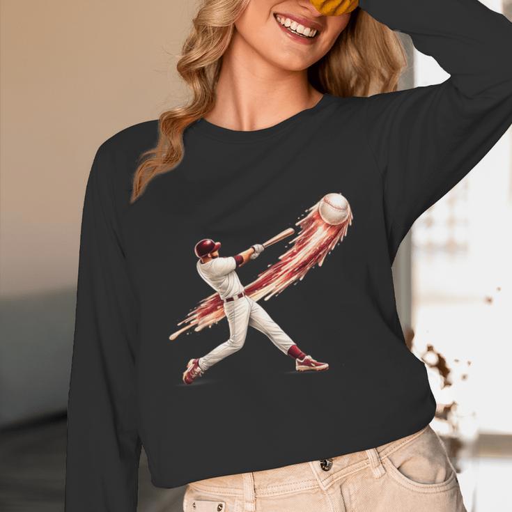 Baseball Drip Team For Boys And Girls Ice Cream Cool Unisex Long Sleeve T-Shirt Baseball Drip Team For Boys And Girls Ice Cream Cool Unisex Long Sleeve T-Shirt