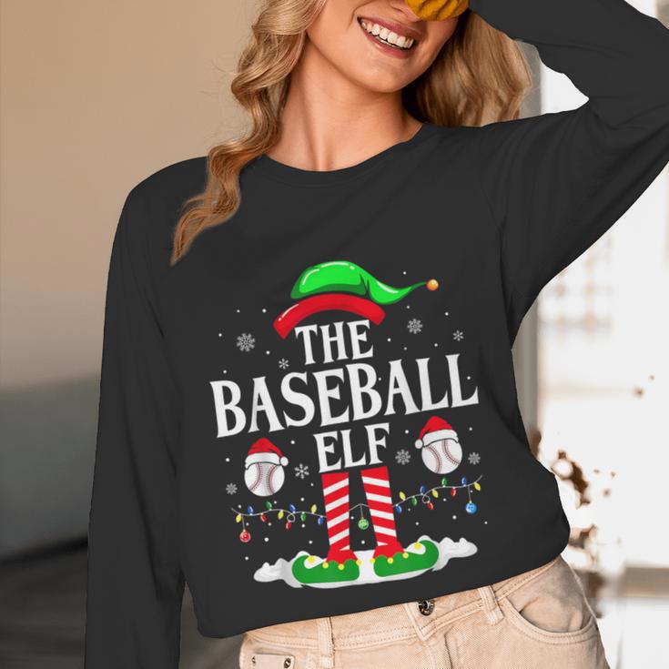 The Baseball Elf Christmas Sport Lovers Xmas Elf Unisex Long Sleeve T-Shirt The Baseball Elf Christmas Sport Lovers Xmas Elf Unisex Long Sleeve T-Shirt