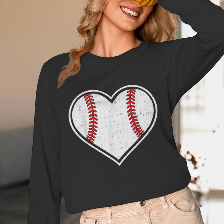 Baseball Heart Love Sport Valentines Day Men Women Boys Kids Unisex Long Sleeve T-Shirt Baseball Heart Love Sport Valentines Day Men Women Boys Kids Unisex Long Sleeve T-Shirt