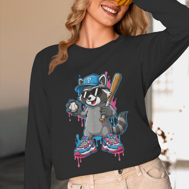Baseball Ice Cream Drip For Boys And Girls Batter Game Day Unisex Long Sleeve T-Shirt Baseball Ice Cream Drip For Boys And Girls Batter Game Day Unisex Long Sleeve T-Shirt