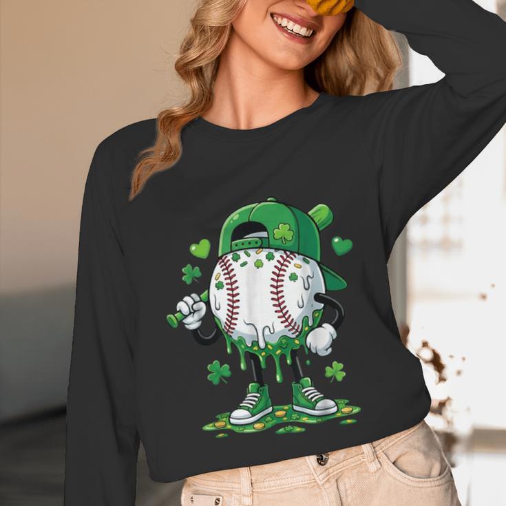 Baseball Icecream Apparel Youth Boy St Patrick's Day Unisex Long Sleeve T-Shirt Baseball Icecream Apparel Youth Boy St Patrick's Day Unisex Long Sleeve T-Shirt