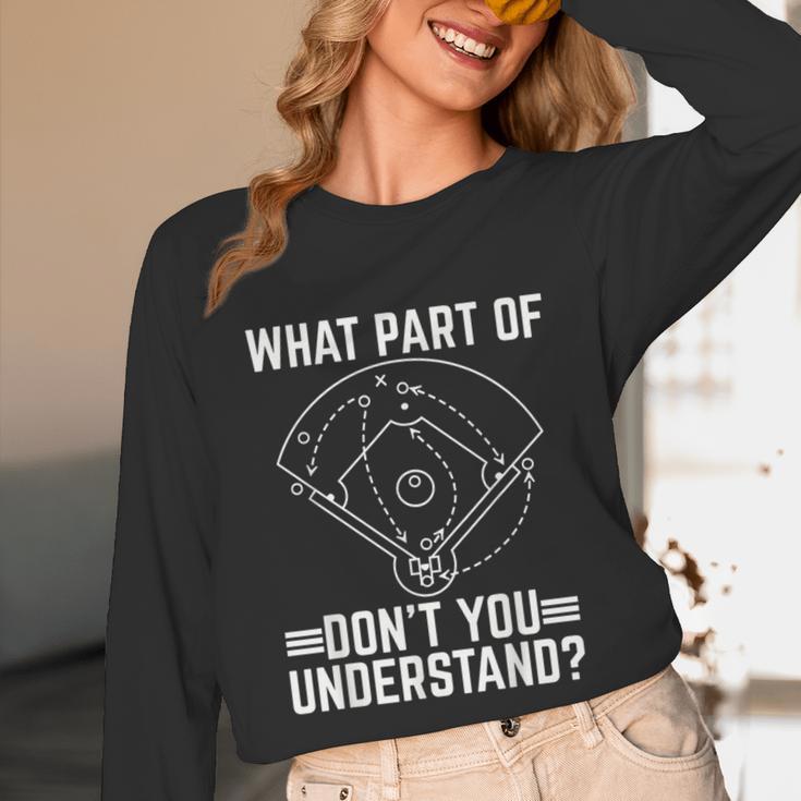 Baseball Math Double Play What Part Of Baseball Game Unisex Long Sleeve T-Shirt