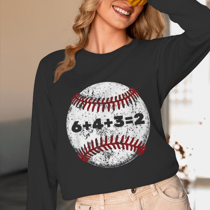 Baseball Red Stitches Sport Graphic 6432 Unisex Long Sleeve T-Shirt Baseball Red Stitches Sport Graphic 6432 Unisex Long Sleeve T-Shirt