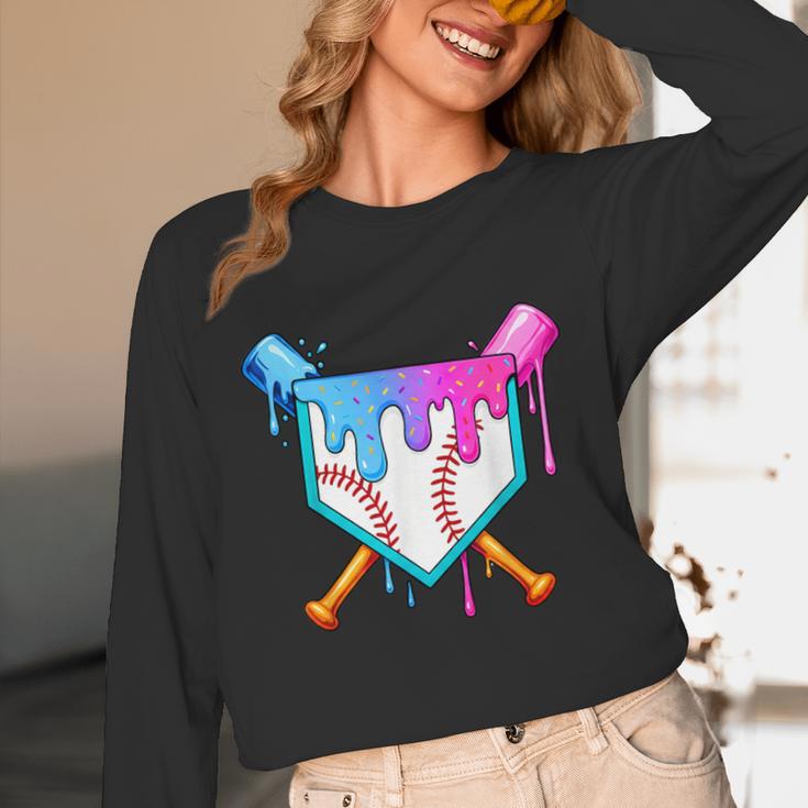 Baseball Sport Respect The Drip Boys Baseball Unisex Long Sleeve T-Shirt
