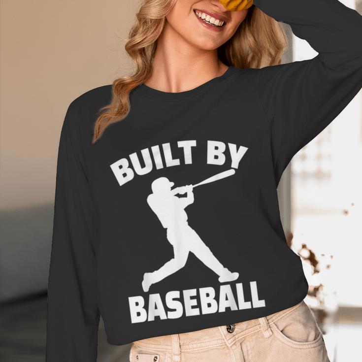 Built By Baseball Baseball For Men Women Boys Players Unisex Long Sleeve T-Shirt