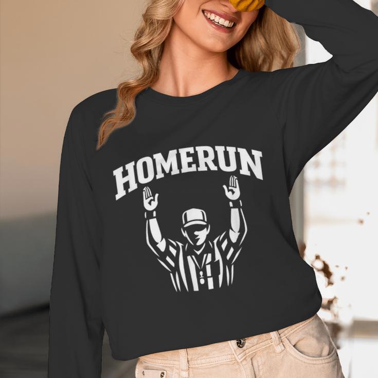 Football Referee Tee Touchdown Baseball Homerun Unisex Long Sleeve T-Shirt