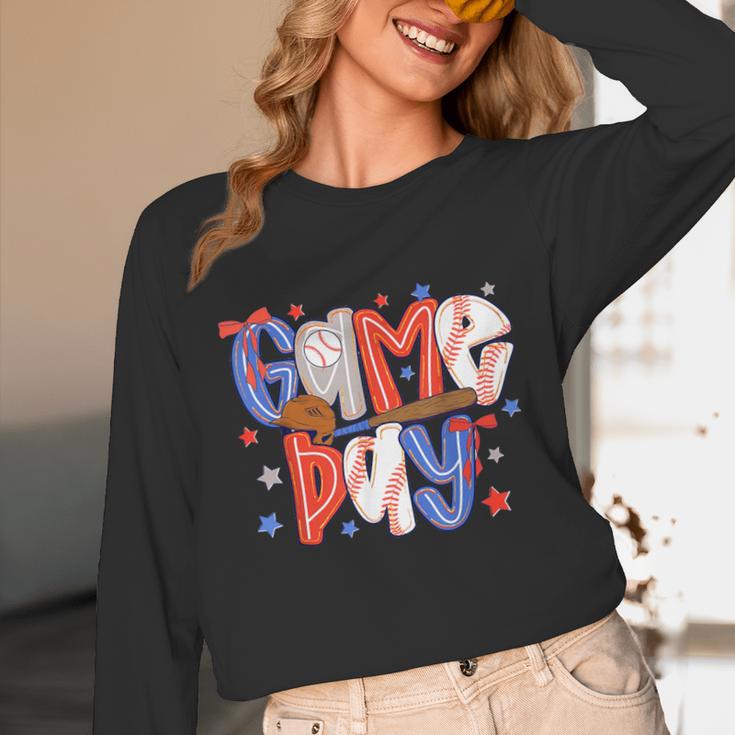Game Day Baseball Lover Field Day Men Women Kid Unisex Long Sleeve T-Shirt Game Day Baseball Lover Field Day Men Women Kid Unisex Long Sleeve T-Shirt