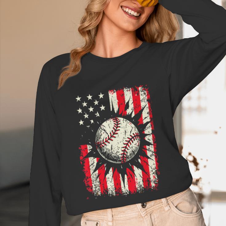 Ice Cream Baseball Drip Respect The Drip Youth Boy Baseball Unisex Long Sleeve T-Shirt Ice Cream Baseball Drip Respect The Drip Youth Boy Baseball Unisex Long Sleeve T-Shirt