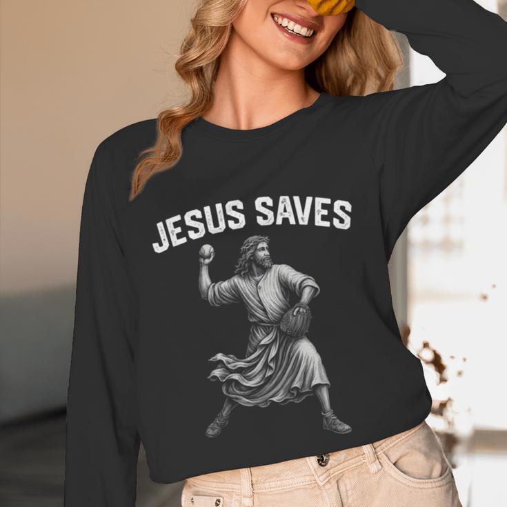 Jesus Saves Shirt Religious Christian Faith Baseball Unisex Long Sleeve T-Shirt Jesus Saves Shirt Religious Christian Faith Baseball Unisex Long Sleeve T-Shirt