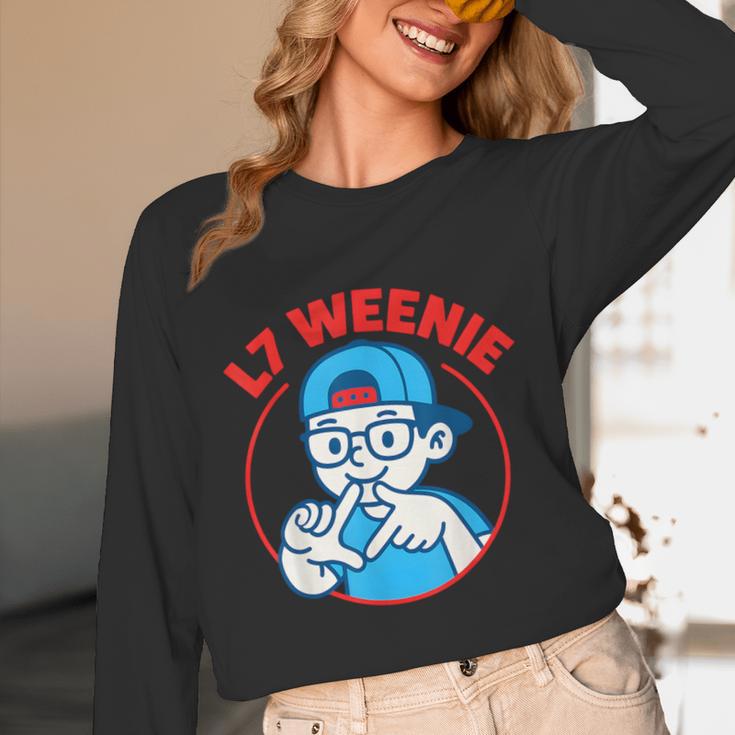 L7 Weenie Baseball Softball Unisex Long Sleeve T-Shirt L7 Weenie Baseball Softball Unisex Long Sleeve T-Shirt