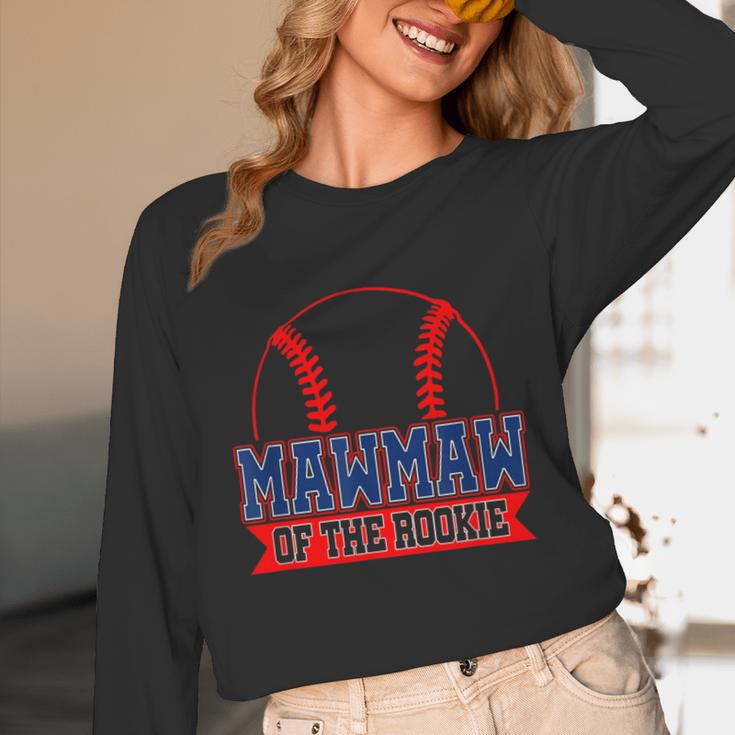 Mawmaw Rookie Of Year 1st Birthday Baseball Theme Matching Unisex Long Sleeve T-Shirt Mawmaw Rookie Of Year 1st Birthday Baseball Theme Matching Unisex Long Sleeve T-Shirt