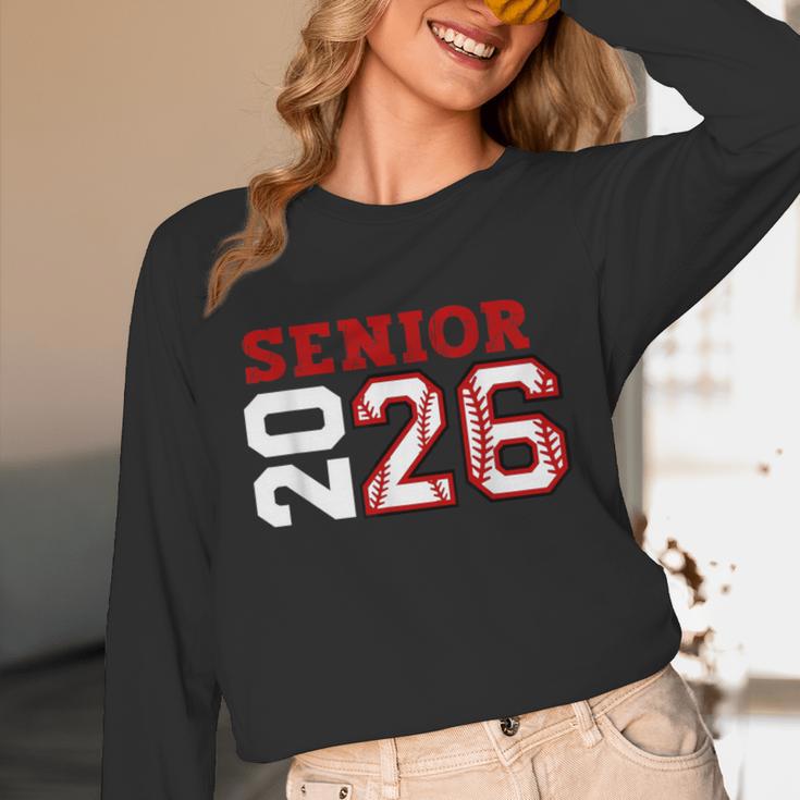 Senior Night Class Of 2026 Baseball Seniors Matching Team Unisex Long Sleeve T-Shirt