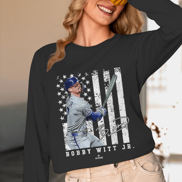 Show Your Pride Bobby WITT Jr Kansas City Baseball MLBPA Unisex Long Sleeve T-Shirt Show Your Pride Bobby WITT Jr Kansas City Baseball MLBPA Unisex Long Sleeve T-Shirt