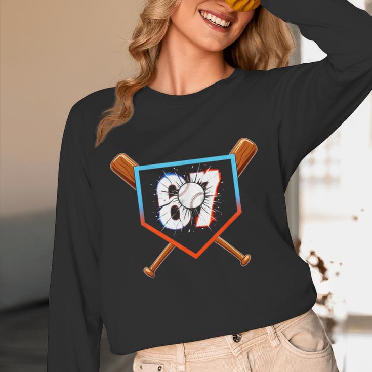 Six Seven 67 Baseball Birthday Boy Men Kids Boys Unisex Long Sleeve T-Shirt Six Seven 67 Baseball Birthday Boy Men Kids Boys Unisex Long Sleeve T-Shirt