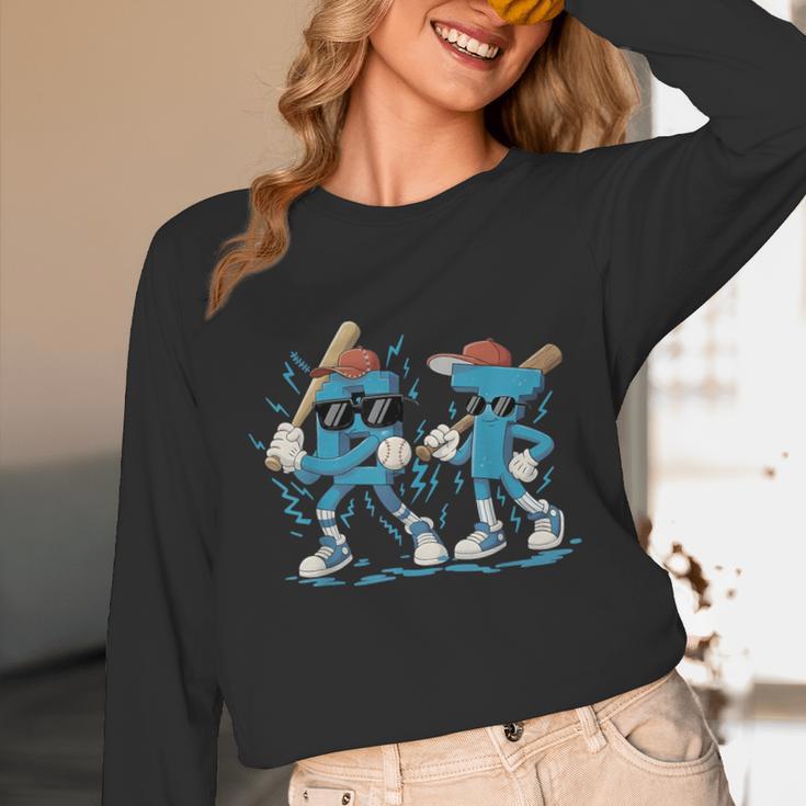 Six Seven Bruh Baseball 67 Meme For Men Boy Kids Unisex Long Sleeve T-Shirt