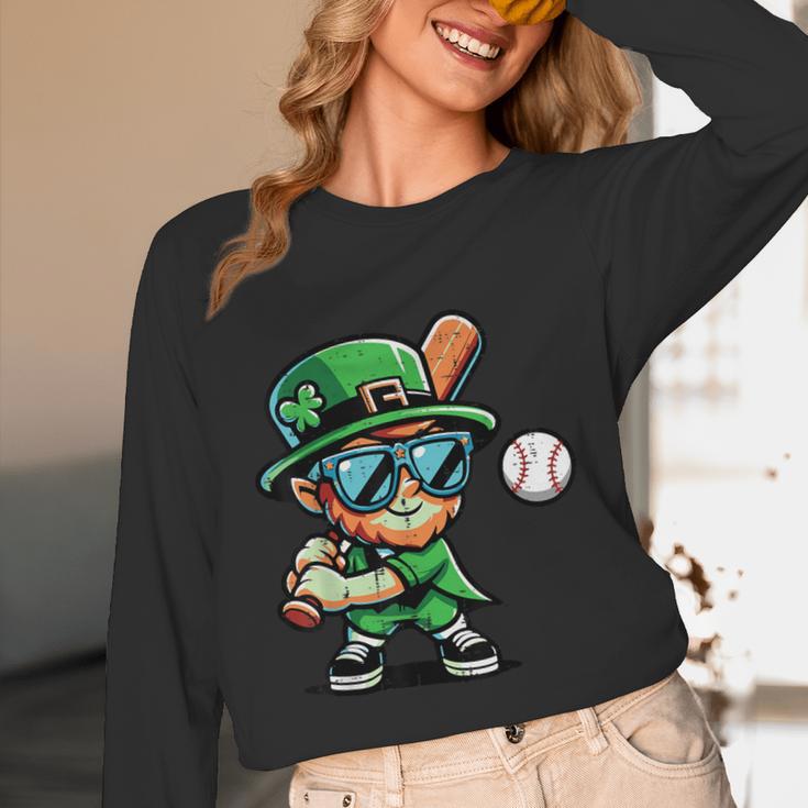 St Patricks Day Leprechaun Baseball Saint Paddys Boys Men Unisex Long Sleeve T-Shirt St Patricks Day Leprechaun Baseball Saint Paddys Boys Men Unisex Long Sleeve T-Shirt