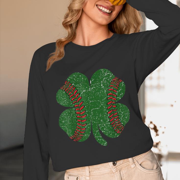St Patricks Day Shamrock Baseball Saint Paddy's Unisex Long Sleeve T-Shirt St Patricks Day Shamrock Baseball Saint Paddy's Unisex Long Sleeve T-Shirt
