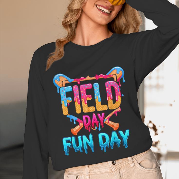 Teacher Kids Field Day 2026 Baseball Field Day Fun Day Unisex Long Sleeve T-Shirt Teacher Kids Field Day 2026 Baseball Field Day Fun Day Unisex Long Sleeve T-Shirt