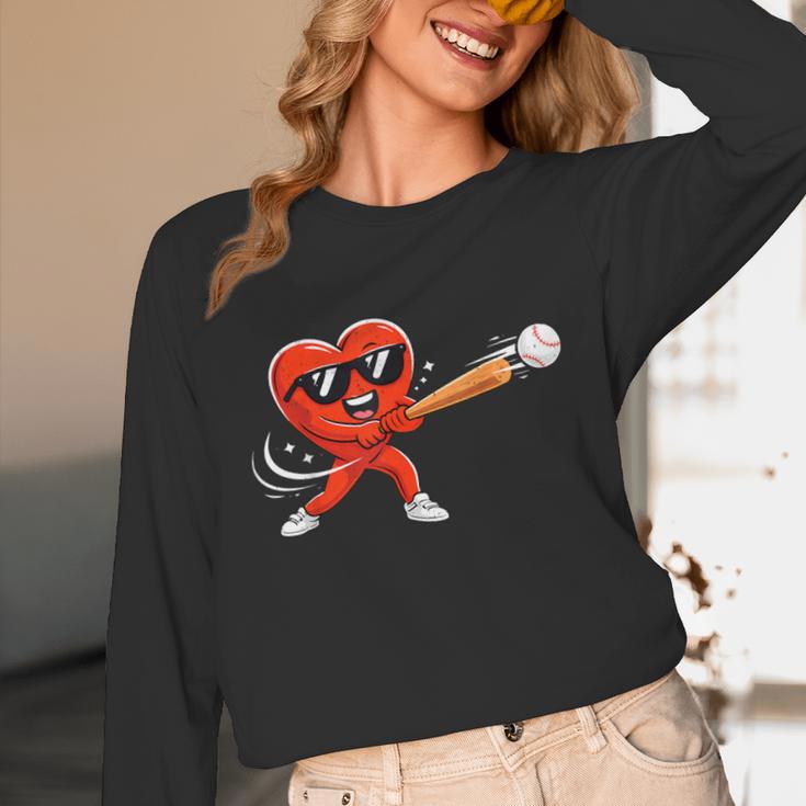 Valentine Baseball Heart Sport Valentines Day Men Boys Kids Unisex Long Sleeve T-Shirt Valentine Baseball Heart Sport Valentines Day Men Boys Kids Unisex Long Sleeve T-Shirt
