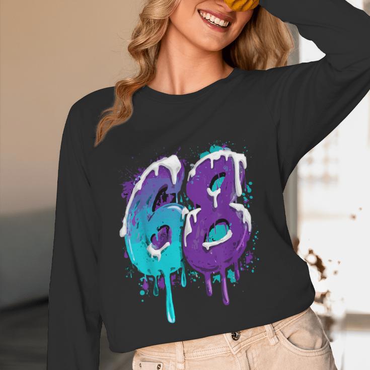 Vintage Baseball 68 Number Unisex Long Sleeve T-Shirt Vintage Baseball 68 Number Unisex Long Sleeve T-Shirt