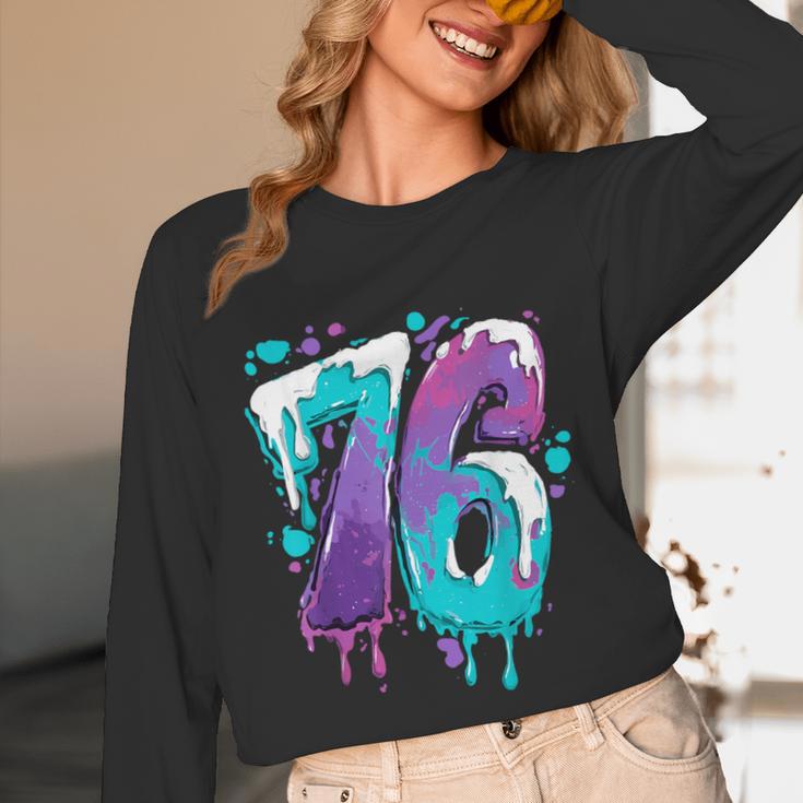Vintage Baseball 76 Number Unisex Long Sleeve T-Shirt Vintage Baseball 76 Number Unisex Long Sleeve T-Shirt