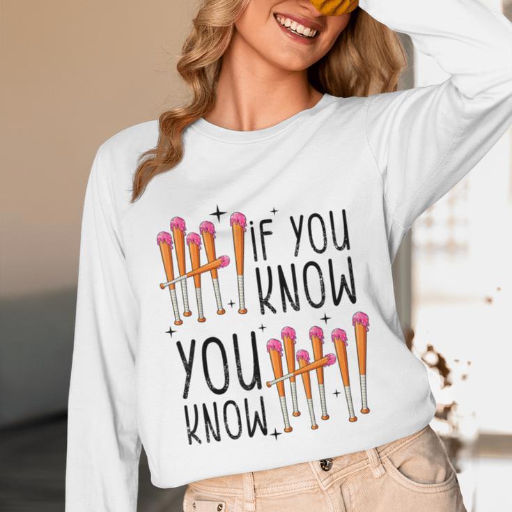 6 7 If You Know You Know Baseball Ice Cream Dip Unisex Long Sleeve T-Shirt 6 7 If You Know You Know Baseball Ice Cream Dip Unisex Long Sleeve T-Shirt
