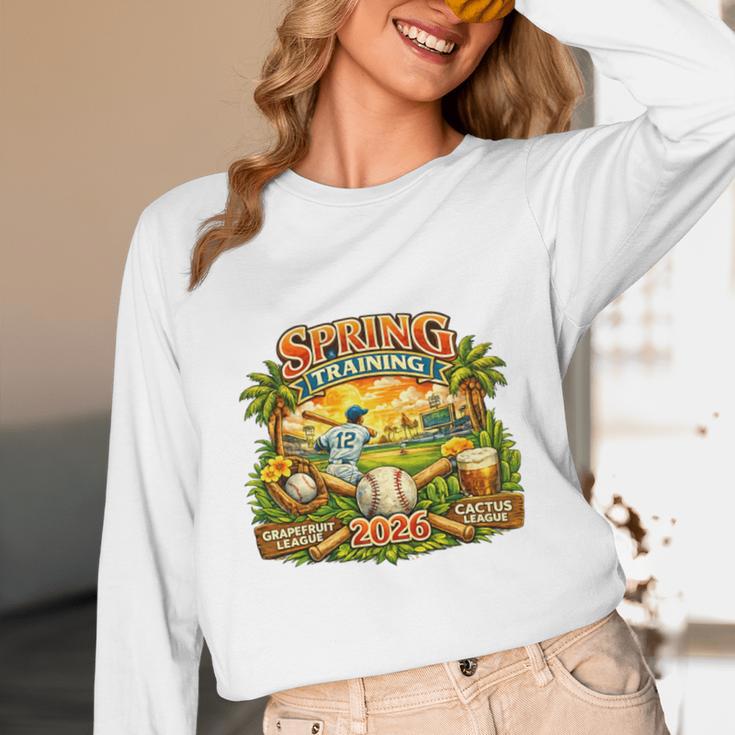 Awesome Spring Trainings 2026 Baseball Arizona Florida Unisex Long Sleeve T-Shirt