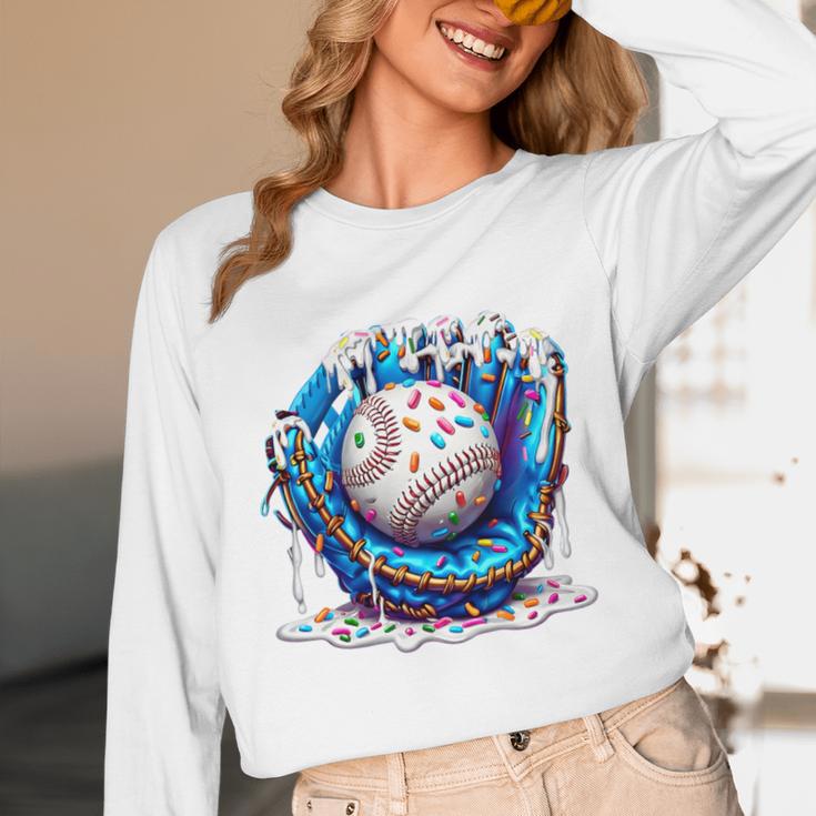 Baseball Drip For Boys Ice Cream Drip Youth Baseball Boys Premium Tri-Blend Unisex Long Sleeve T-Shirt Baseball Drip For Boys Ice Cream Drip Youth Baseball Boys Premium Tri-Blend Unisex Long Sleeve T-Shirt