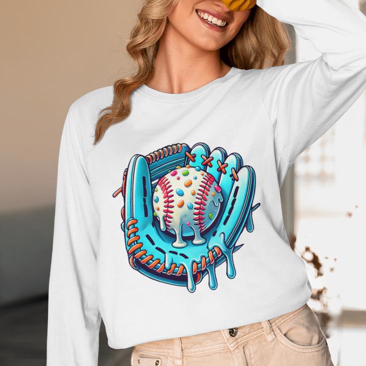 Baseball Drip Ice Cream Sprinkles Baseball Player Premium Tri-Blend Unisex Long Sleeve T-Shirt Baseball Drip Ice Cream Sprinkles Baseball Player Premium Tri-Blend Unisex Long Sleeve T-Shirt
