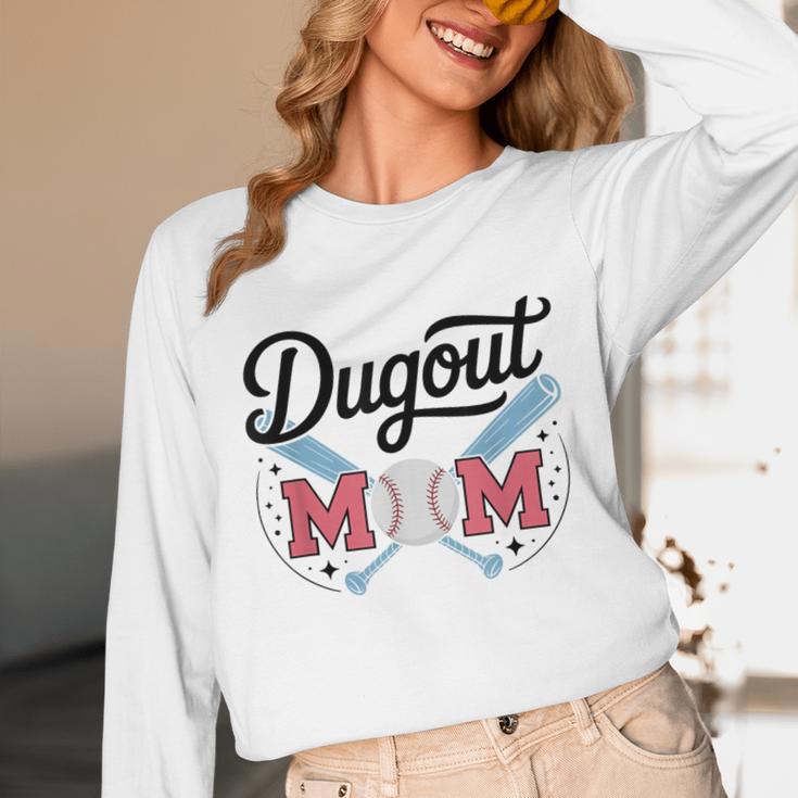 Baseball Mom – Proud Dugout Supporter Unisex Long Sleeve T-Shirt Baseball Mom – Proud Dugout Supporter Unisex Long Sleeve T-Shirt