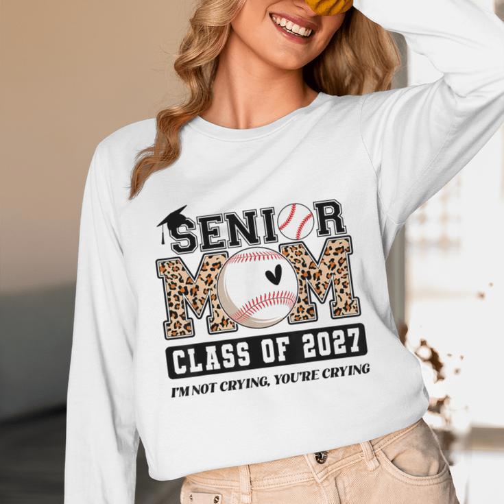 Baseball Senior Class Of 2027 Senior 2027 Graduation Women Unisex Long Sleeve T-Shirt Baseball Senior Class Of 2027 Senior 2027 Graduation Women Unisex Long Sleeve T-Shirt