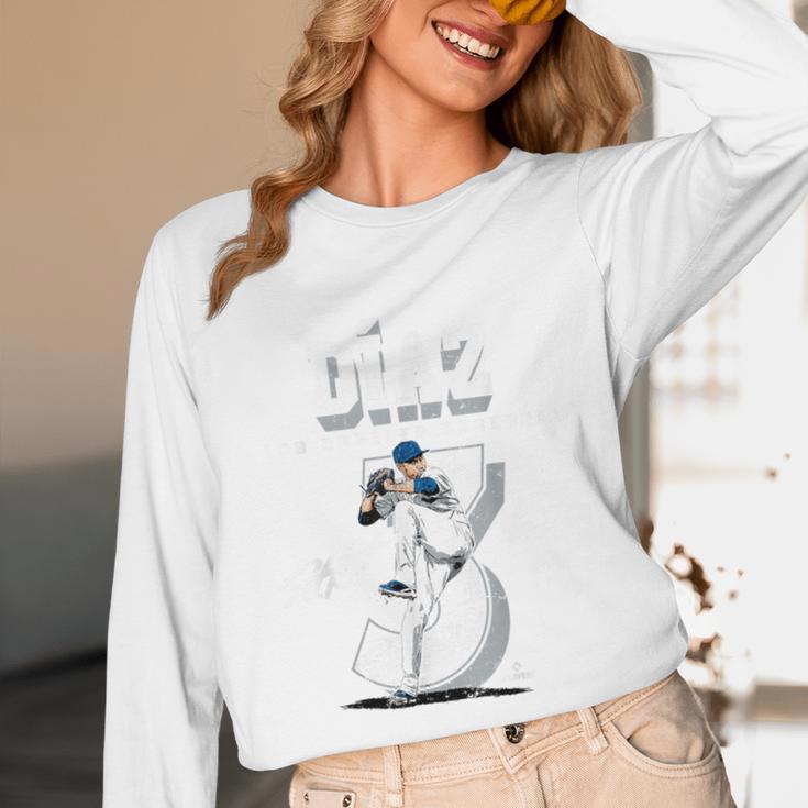 Edwin Diaz Los Angeles D Baseball Players MLBEDD201M Unisex Long Sleeve T-Shirt Edwin Diaz Los Angeles D Baseball Players MLBEDD201M Unisex Long Sleeve T-Shirt