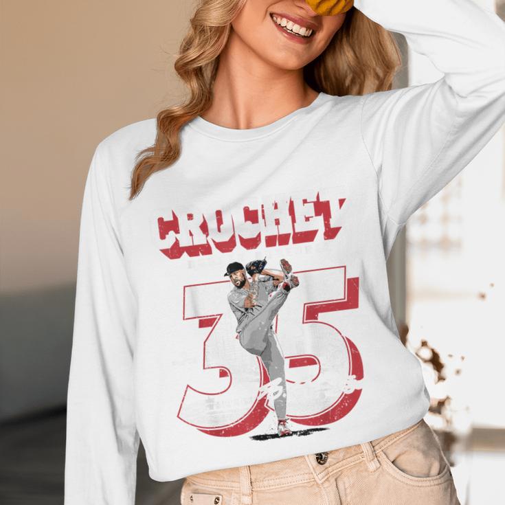 Garrett Crochet Boston Baseball Players MLBGCR201M Unisex Long Sleeve T-Shirt Garrett Crochet Boston Baseball Players MLBGCR201M Unisex Long Sleeve T-Shirt