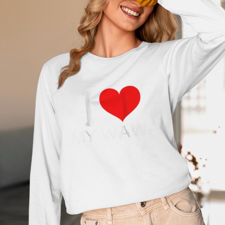 I Heart My Wawa Raglan Baseball Tee Unisex Long Sleeve T-Shirt I Heart My Wawa Raglan Baseball Tee Unisex Long Sleeve T-Shirt