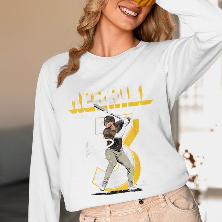 Jackson Merrill San Diego MLB Baseball Player MLBJME201M Unisex Long Sleeve T-Shirt Jackson Merrill San Diego MLB Baseball Player MLBJME201M Unisex Long Sleeve T-Shirt