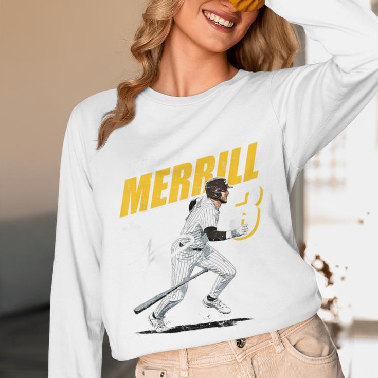 Jackson Merrill San Diego MLB Baseball Player MLBJME204M Unisex Long Sleeve T-Shirt Jackson Merrill San Diego MLB Baseball Player MLBJME204M Unisex Long Sleeve T-Shirt