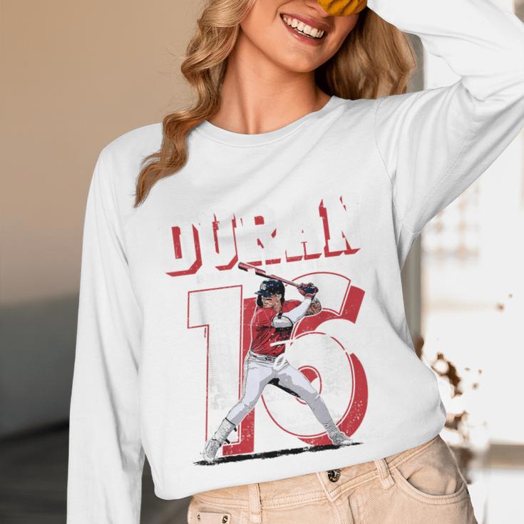 Jarren Duran Boston MLB Baseball Players MLBJDU201M Unisex Long Sleeve T-Shirt Jarren Duran Boston MLB Baseball Players MLBJDU201M Unisex Long Sleeve T-Shirt