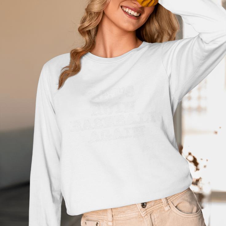 Let's Ruin Baseball Again Premium Tri-Blend Unisex Long Sleeve T-Shirt Let's Ruin Baseball Again Premium Tri-Blend Unisex Long Sleeve T-Shirt