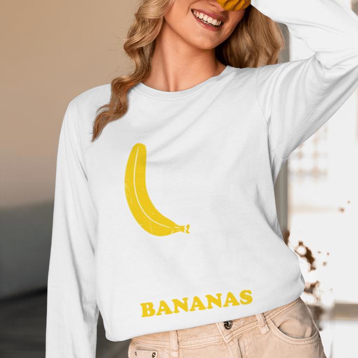Love Bananas Banana Baseball Unisex Long Sleeve T-Shirt Love Bananas Banana Baseball Unisex Long Sleeve T-Shirt