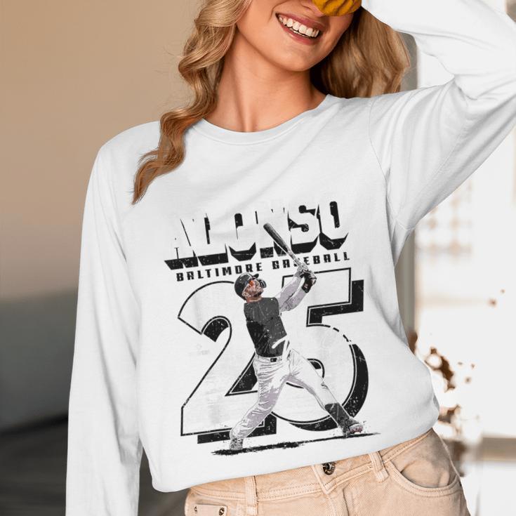 Pete Alonso Baltimore Baseball Players MLBPAL204M Unisex Long Sleeve T-Shirt