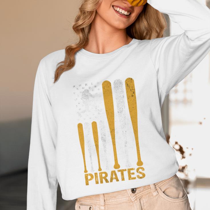 Pirates Baseball Fan Apparel For Sports Enthusiasts Unisex Long Sleeve T-Shirt Pirates Baseball Fan Apparel For Sports Enthusiasts Unisex Long Sleeve T-Shirt