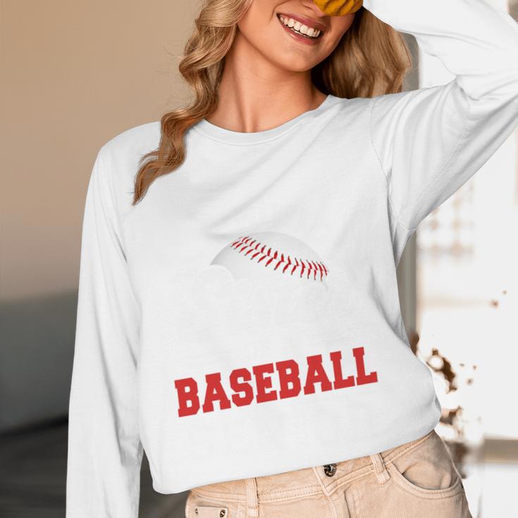 Proud Sister Of A Baseball Senior Class Of 2026 Graduation Unisex Long Sleeve T-Shirt Proud Sister Of A Baseball Senior Class Of 2026 Graduation Unisex Long Sleeve T-Shirt