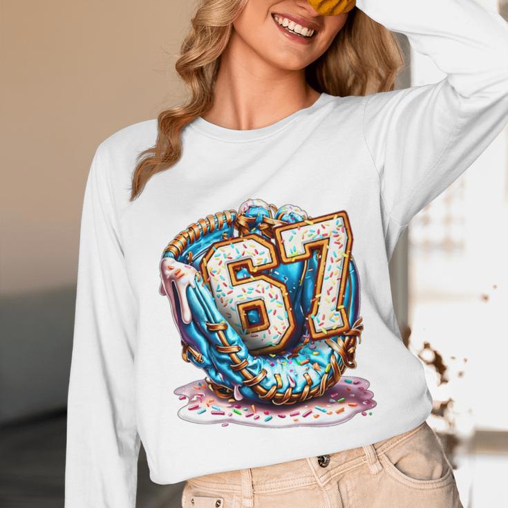 Six Seven Baseball Lifestyle 67 Meme Gen Alpha Slang Premium Tri-Blend Unisex Long Sleeve T-Shirt Six Seven Baseball Lifestyle 67 Meme Gen Alpha Slang Premium Tri-Blend Unisex Long Sleeve T-Shirt