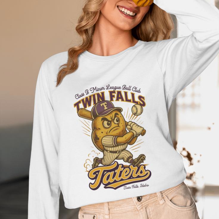 Twin Falls Taters Minor League Baseball Team Unisex Long Sleeve T-Shirt