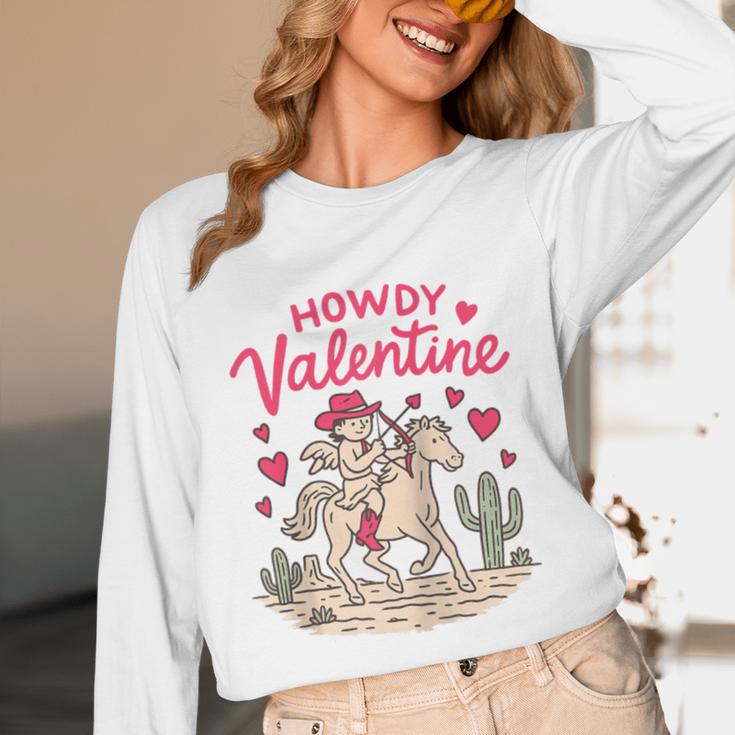 Valentine’s Day Western Life Cowboys Cupid Howdy Valentine Raglan Baseball Tee Unisex Long Sleeve T-Shirt Valentine’s Day Western Life Cowboys Cupid Howdy Valentine Raglan Baseball Tee Unisex Long Sleeve T-Shirt